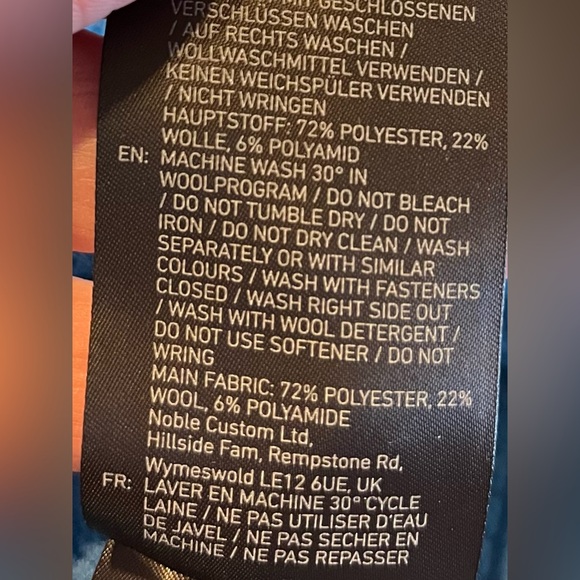 Ortovox  women Light Grid 1/4 Snap Hooded Pullover/blue/SZ. Large - Picture 6 of 16